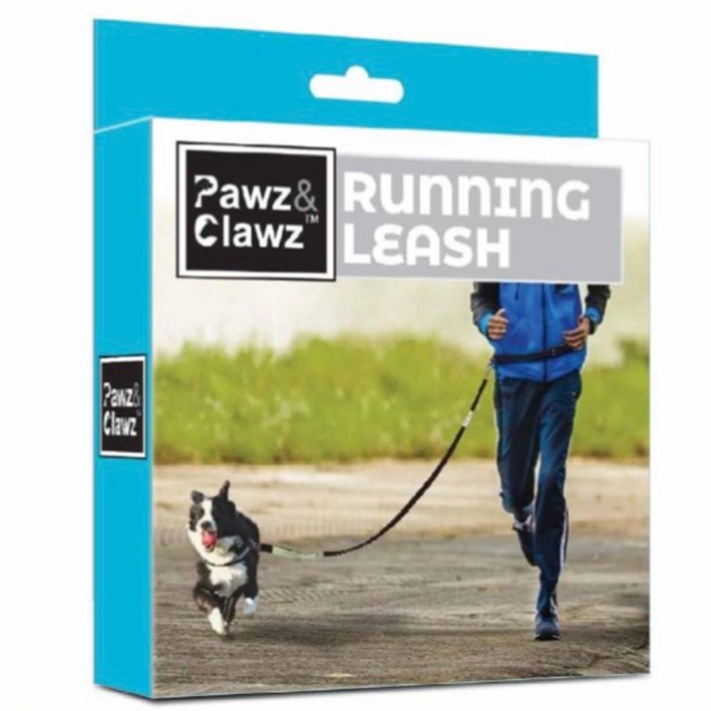 Bungee Running Dog Leash with Waist Belt